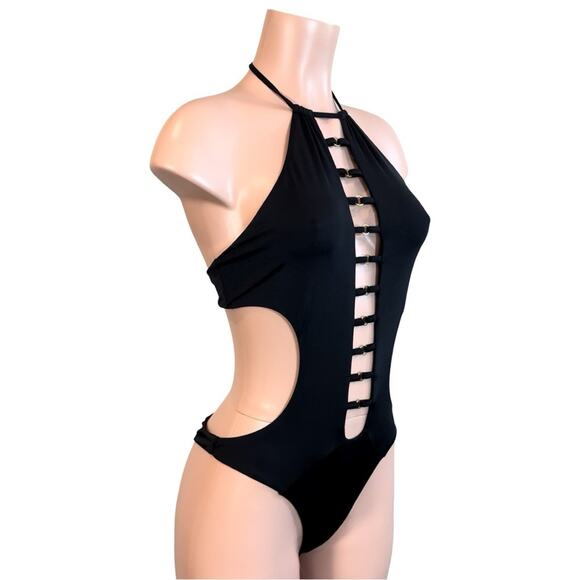 BEACH BUNNY BASICS ONE PIECE SWIMSUIT SZ XL $198 - Picture 11 of 13